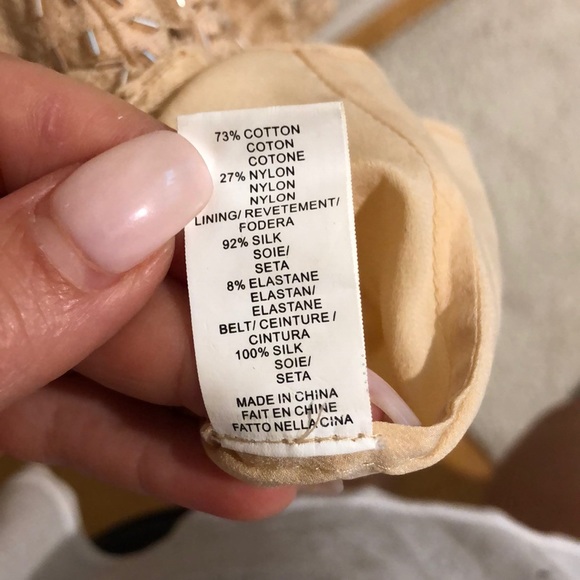 Halston Heritage beaded dress with bow - Picture 5 of 5